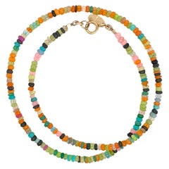Multi-Color Opal Necklace
