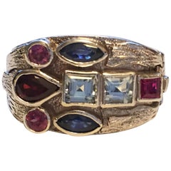 Multi-Color Precious & Semi Precious Ring This item is on sale for Black Friday