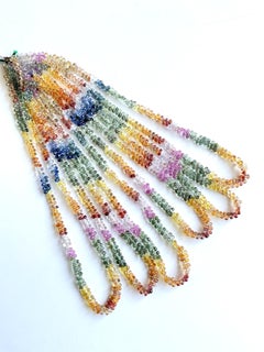 Multi Color Sapphire Drops Top Quality Natural Gemstone For Fine Jewelry