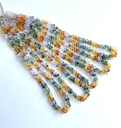 Multi Color Sapphire Drops Top Quality Natural Gemstone For Fine Jewelry