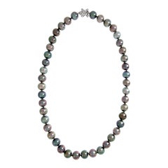 Multi-Color Tahitian Pearl Necklace