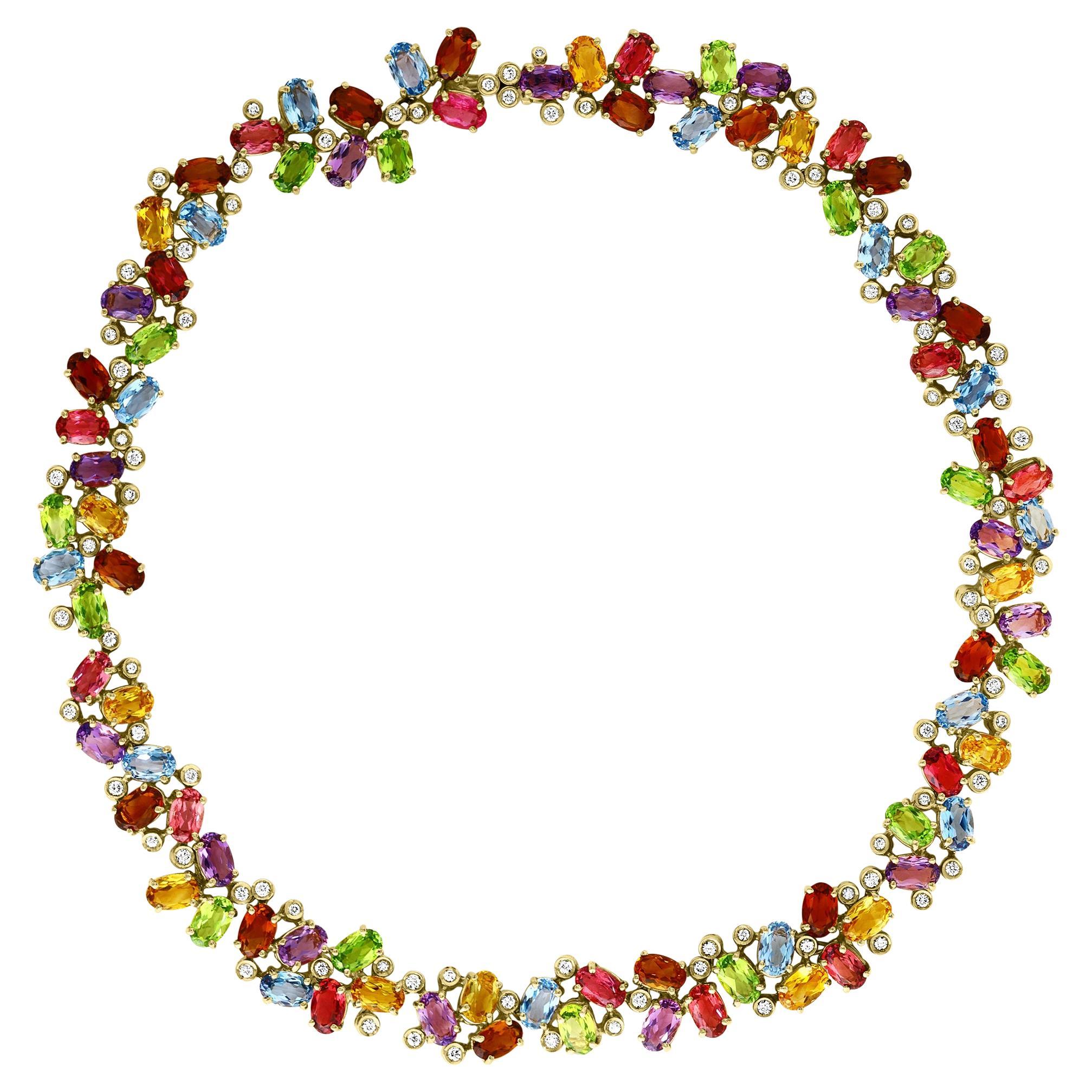 H stern rainbow necklace hotsell