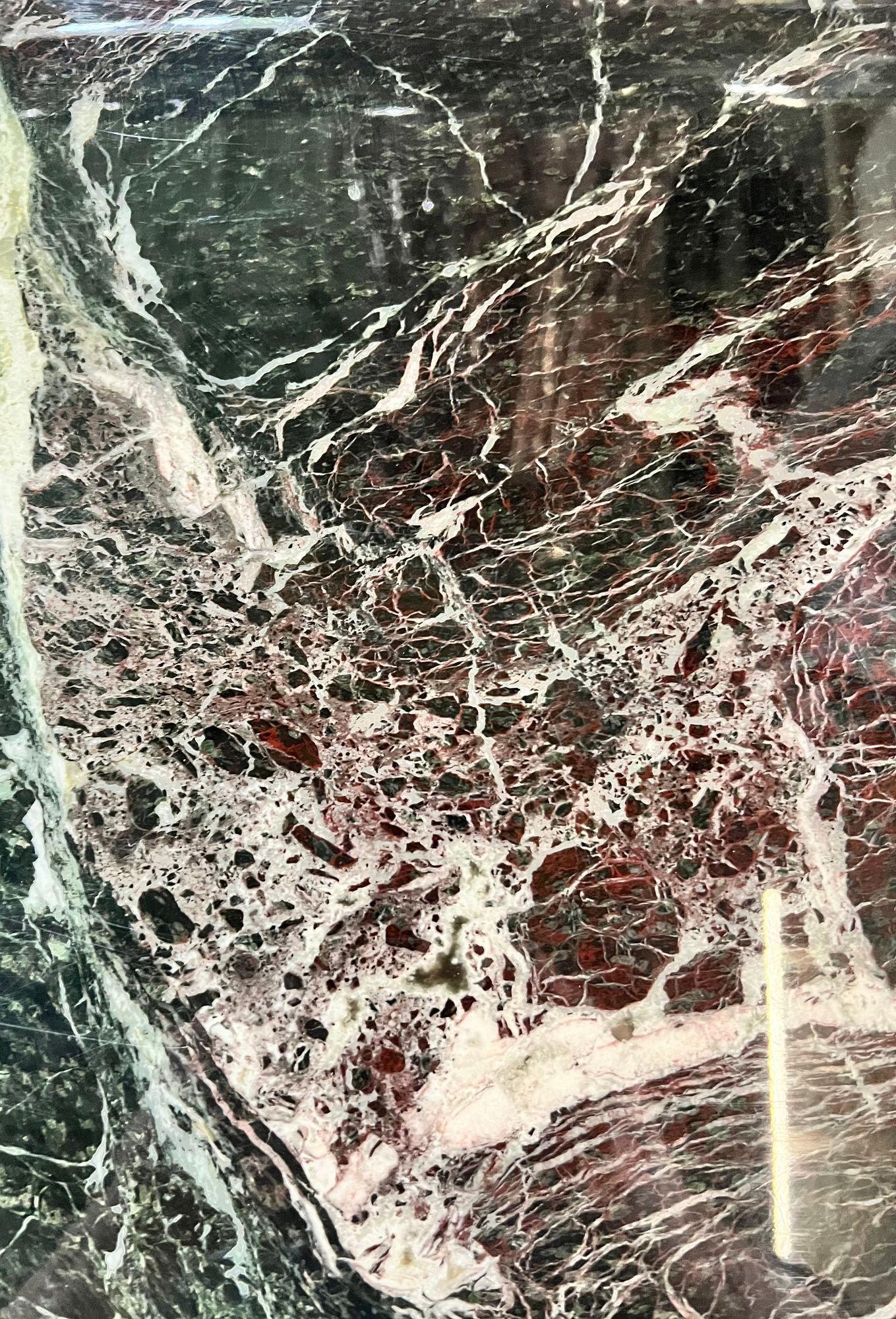 Multi Colored Marble Console Table, Italy 1970 For Sale 4