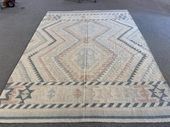 Multi Colored Pakistani Kilim Area Rug