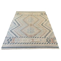 Multi Colored Pakistani Kilim Area Rug