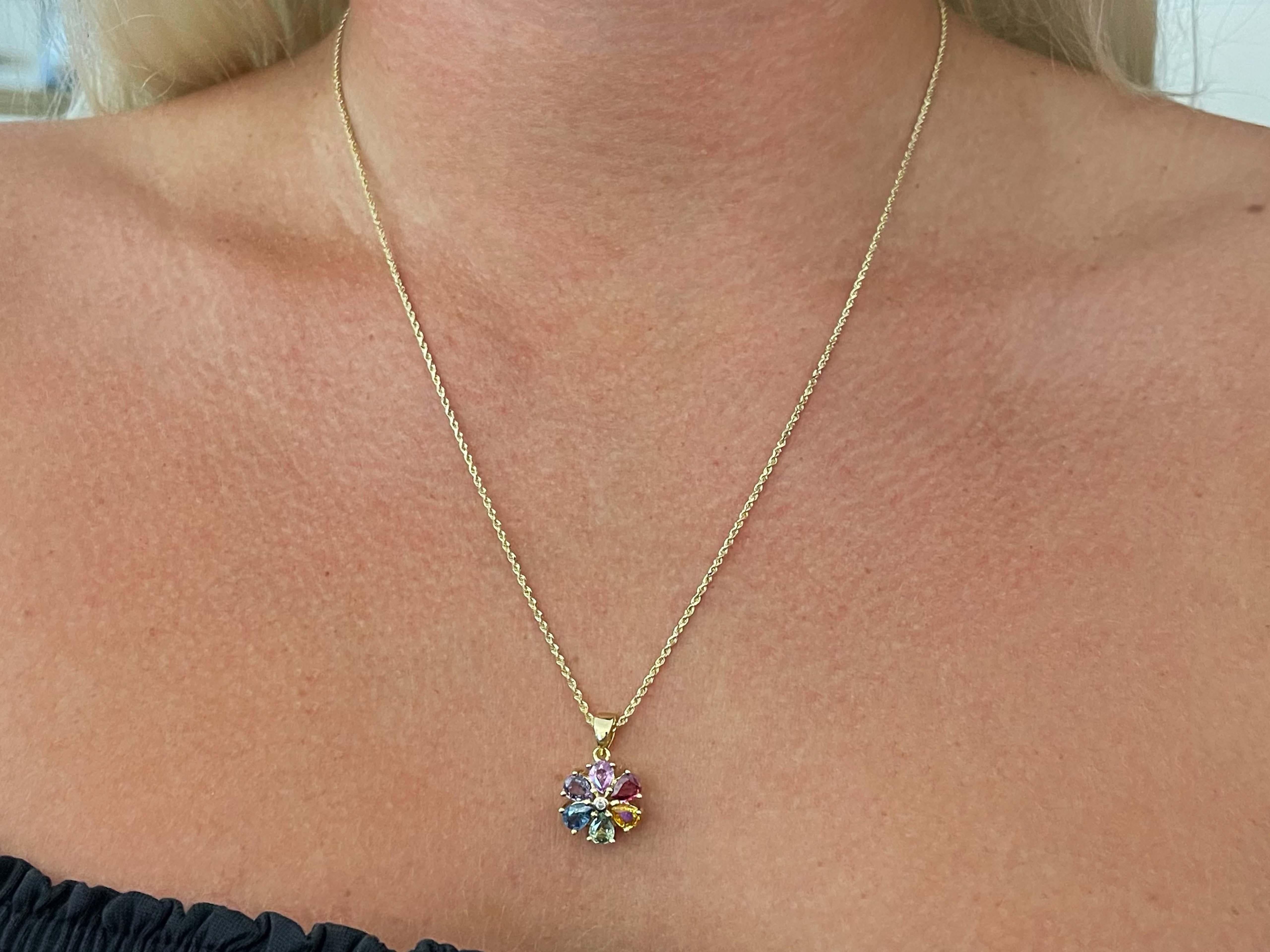 Spécifications de l'article :

Métal du collier : or jaune 14k

Poids total : 6,7 grammes

Longueur de la chaîne : 20

Nombre de diamants : 1 taille brillant

Clarté du diamant : H

Couleur du diamant : I1

Poids en carats du diamant : ~0,01