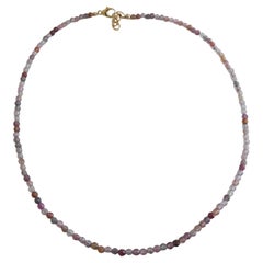 Multi Colored Spinel Beaded Necklace