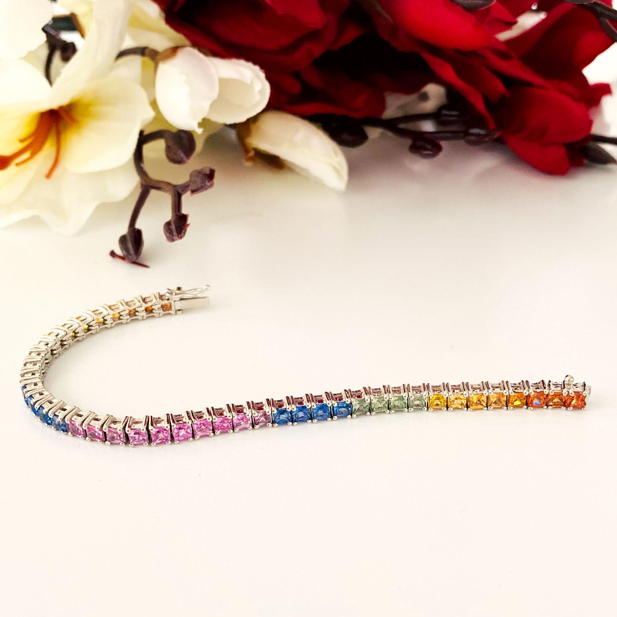 Pulsera de zafiro multicolor en Nuevo estado para la venta en บางรัก, TH