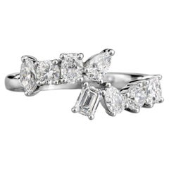 Multi Diamond Ring with Pear, Marquise, Oval, Princess, Emerald, Round Diamond