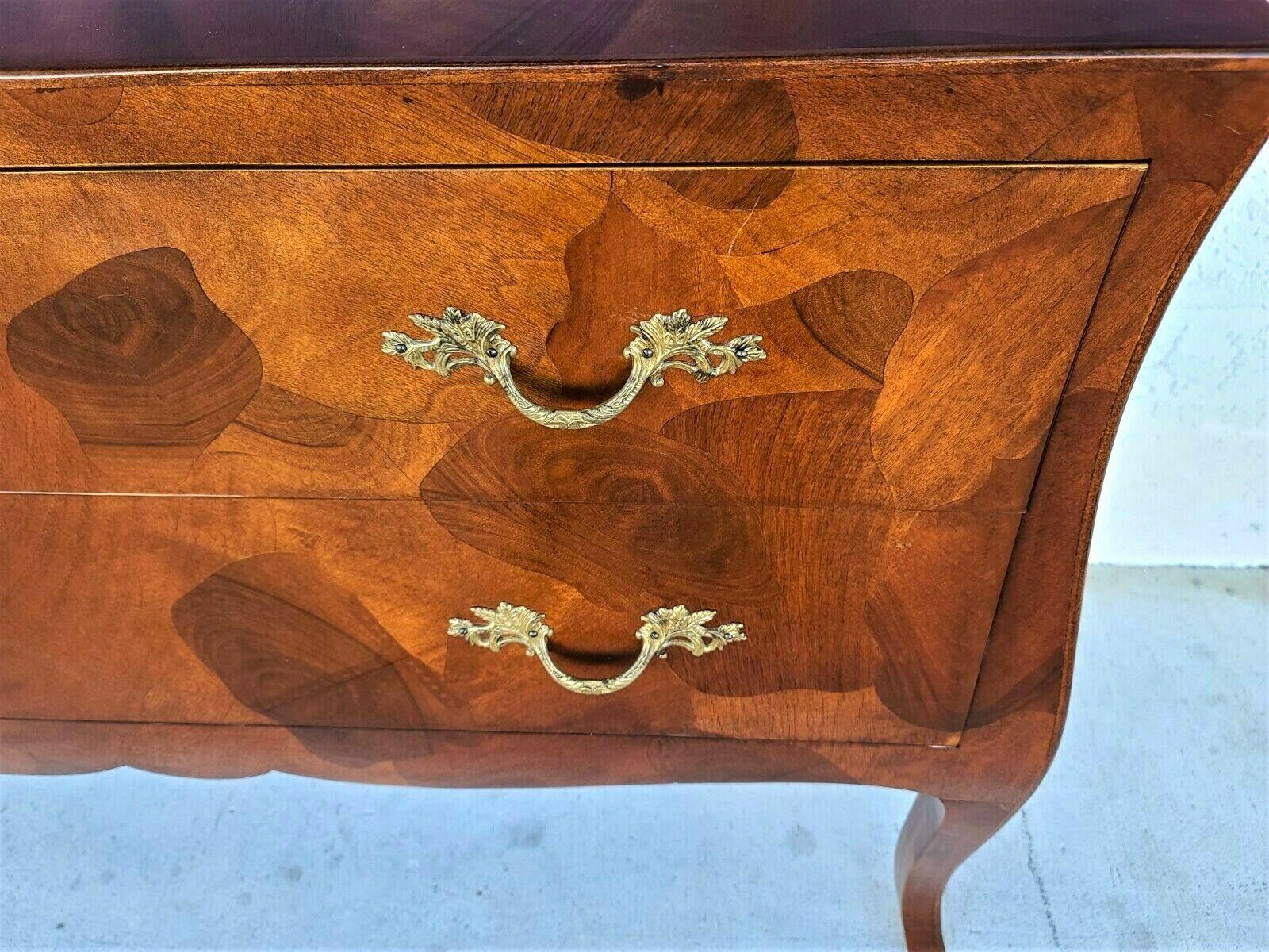 Multi Exotic Wood Credenza Buffet Dresser For Sale 1