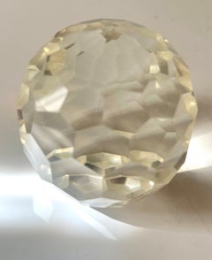 Fermacarte in cristallo multisfaccettato Brilliante