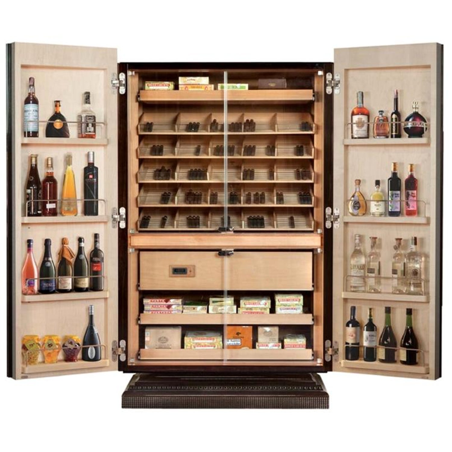 Multi-Functional Cigar Humidor Cabinet, by Massimo de Munari, Handmade in  Italy For Sale at 1stDibs