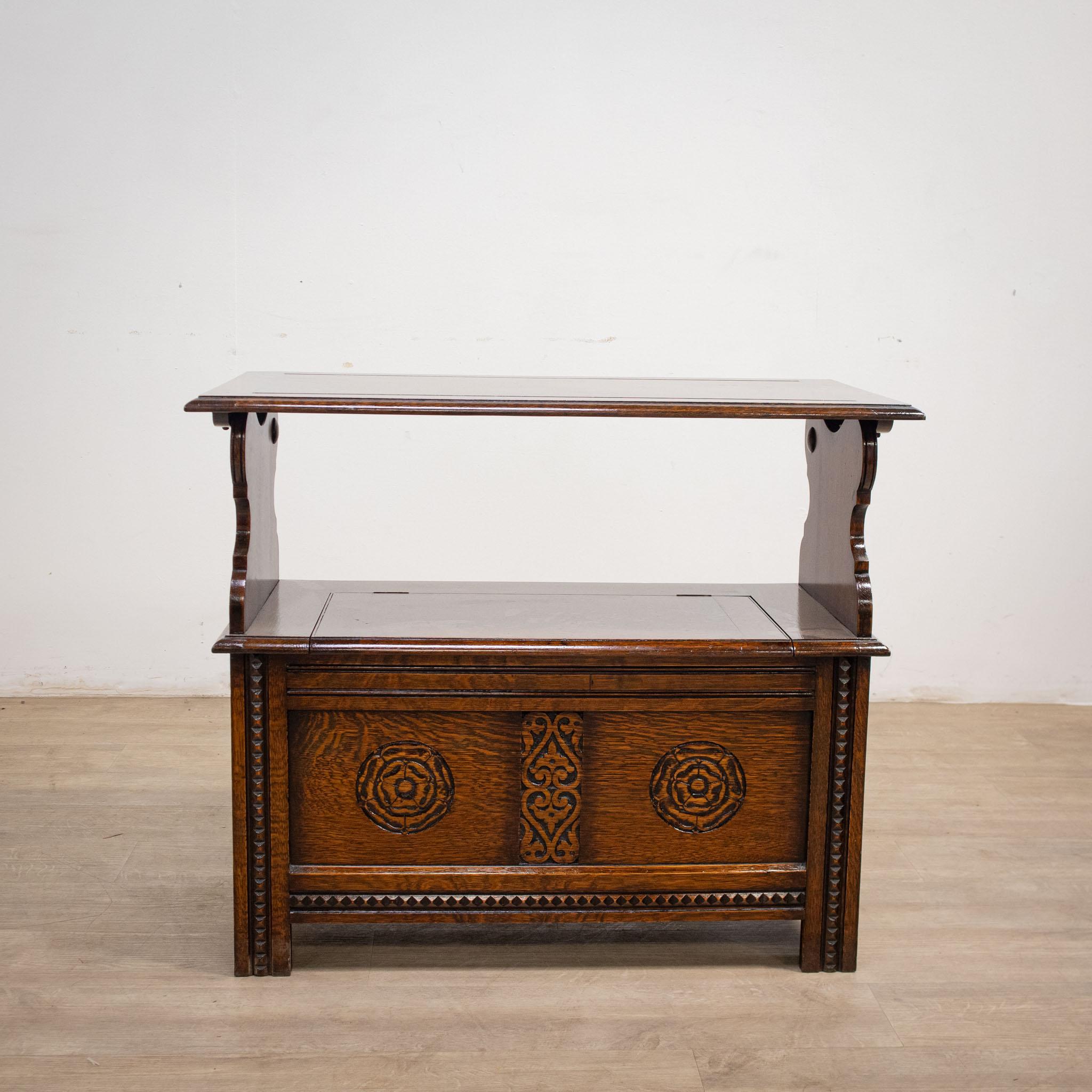 antique monks bench for sale