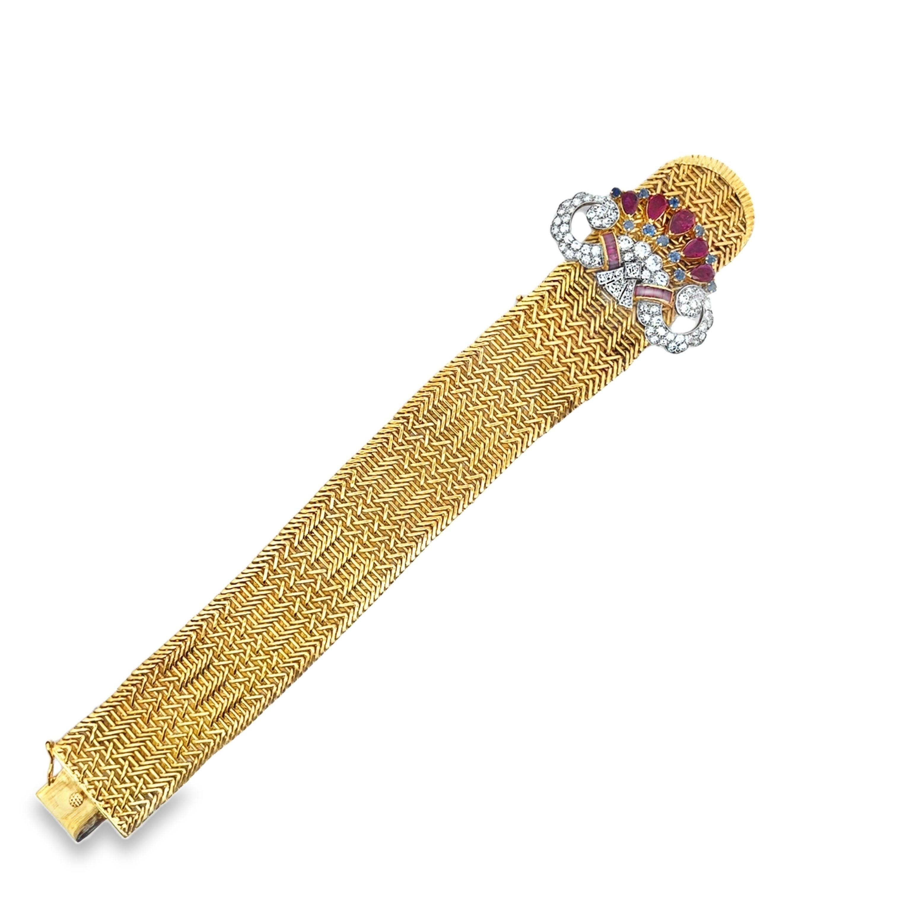 Pulsera Hebilla Multi Gema en venta 4