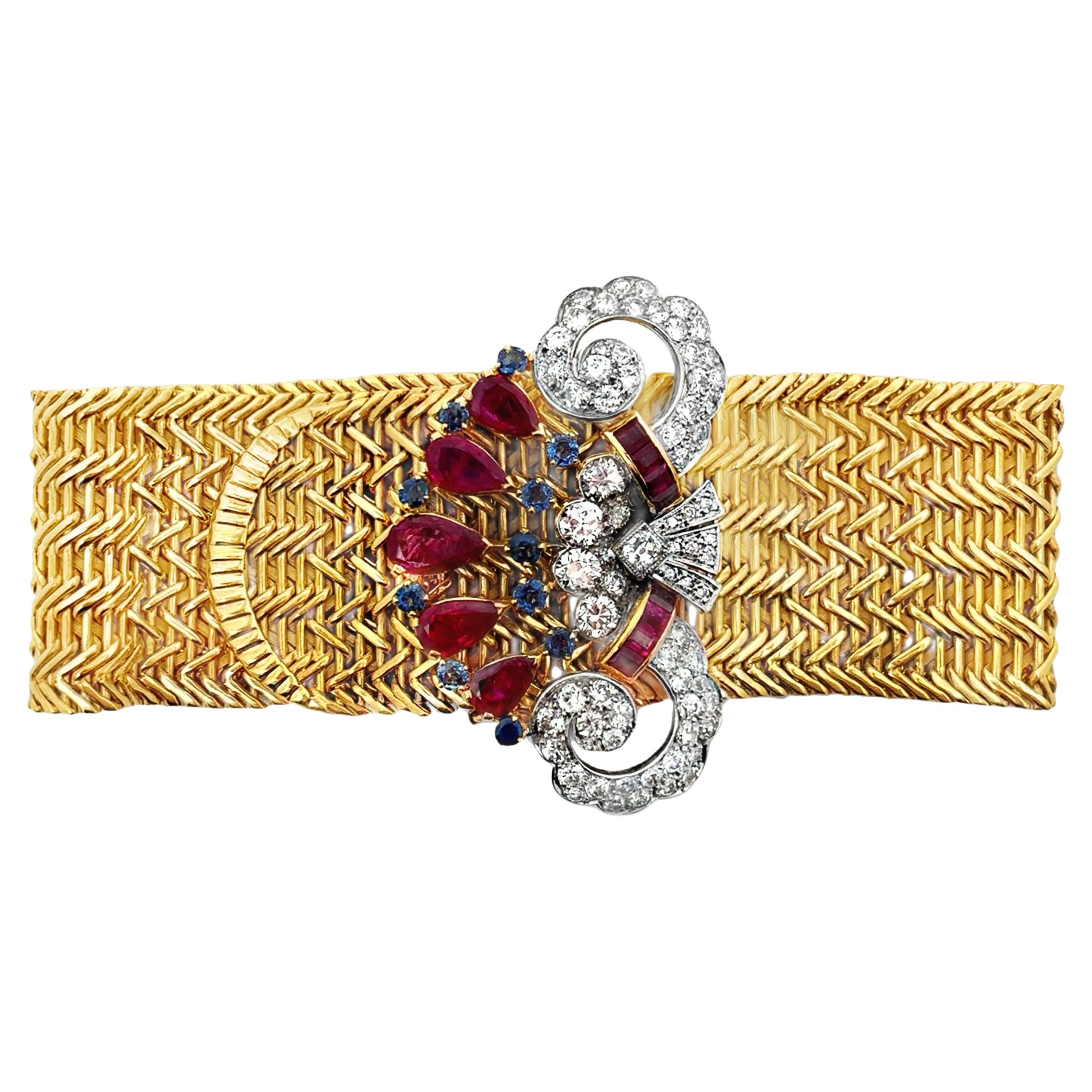 Pulsera Hebilla Multi Gema en venta