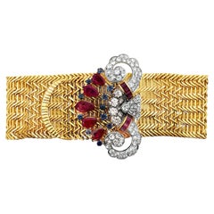 Pulsera Hebilla Multi Gema