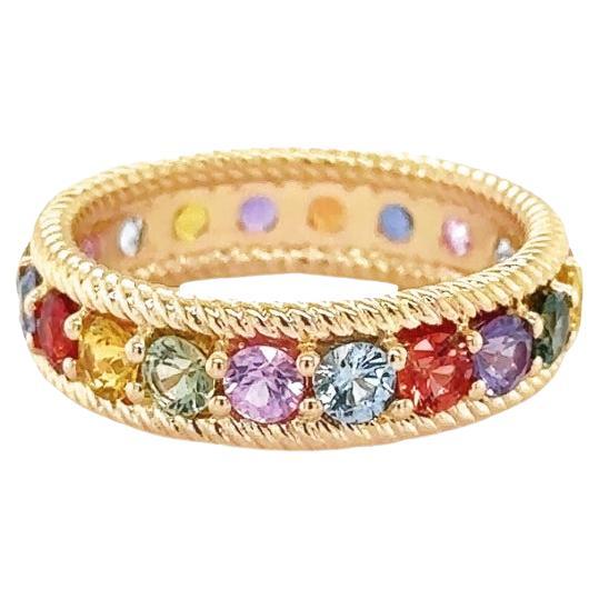 Multi Gems RIng im Angebot