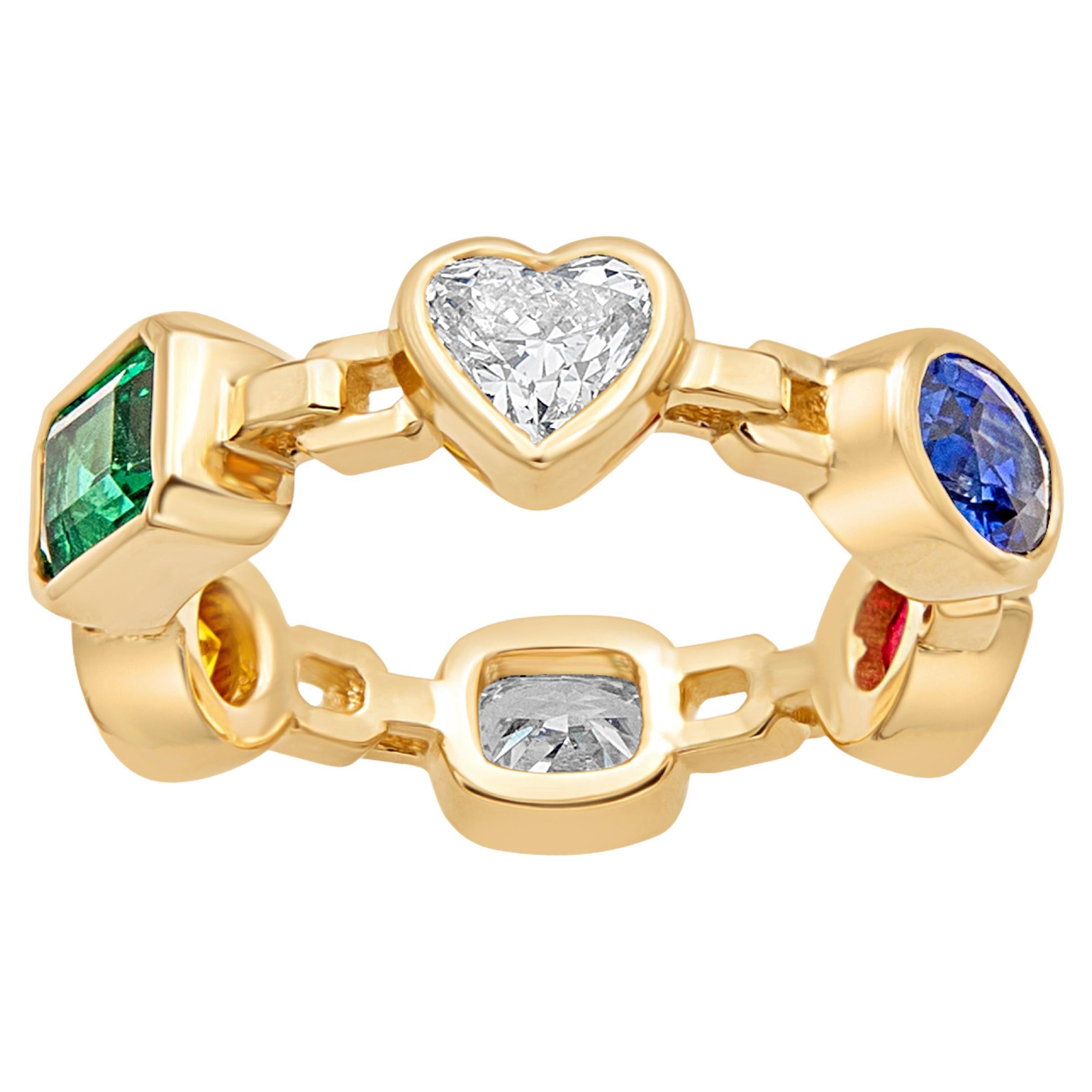 For Sale:  Multi Gemstone Treasure Ring