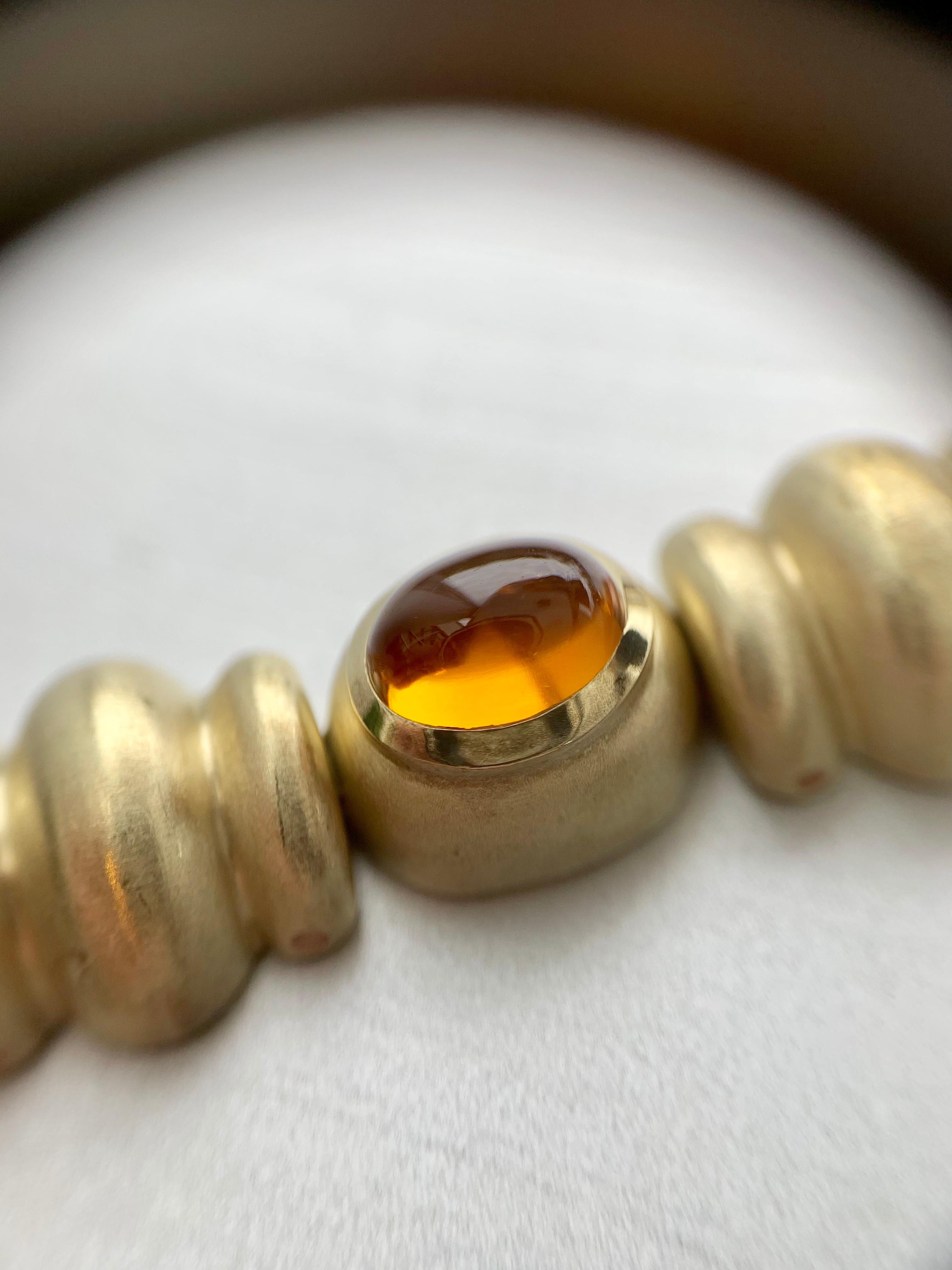 Multi-Gemstone Yellow Gold Bracelet For Sale 5