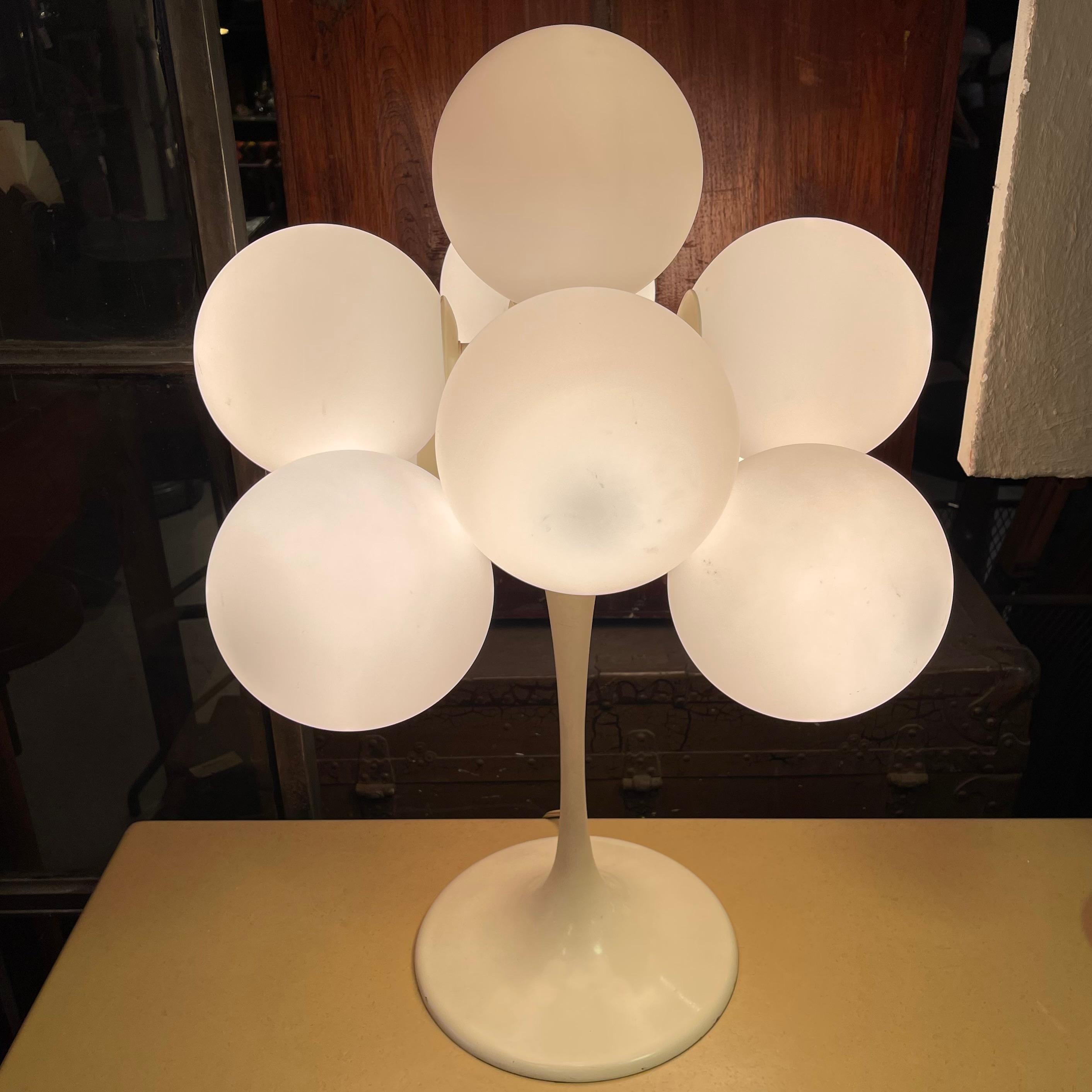 20th Century Multi Globe Table Lamp By E.R. Nele For Temde Leuchten, Switzerland