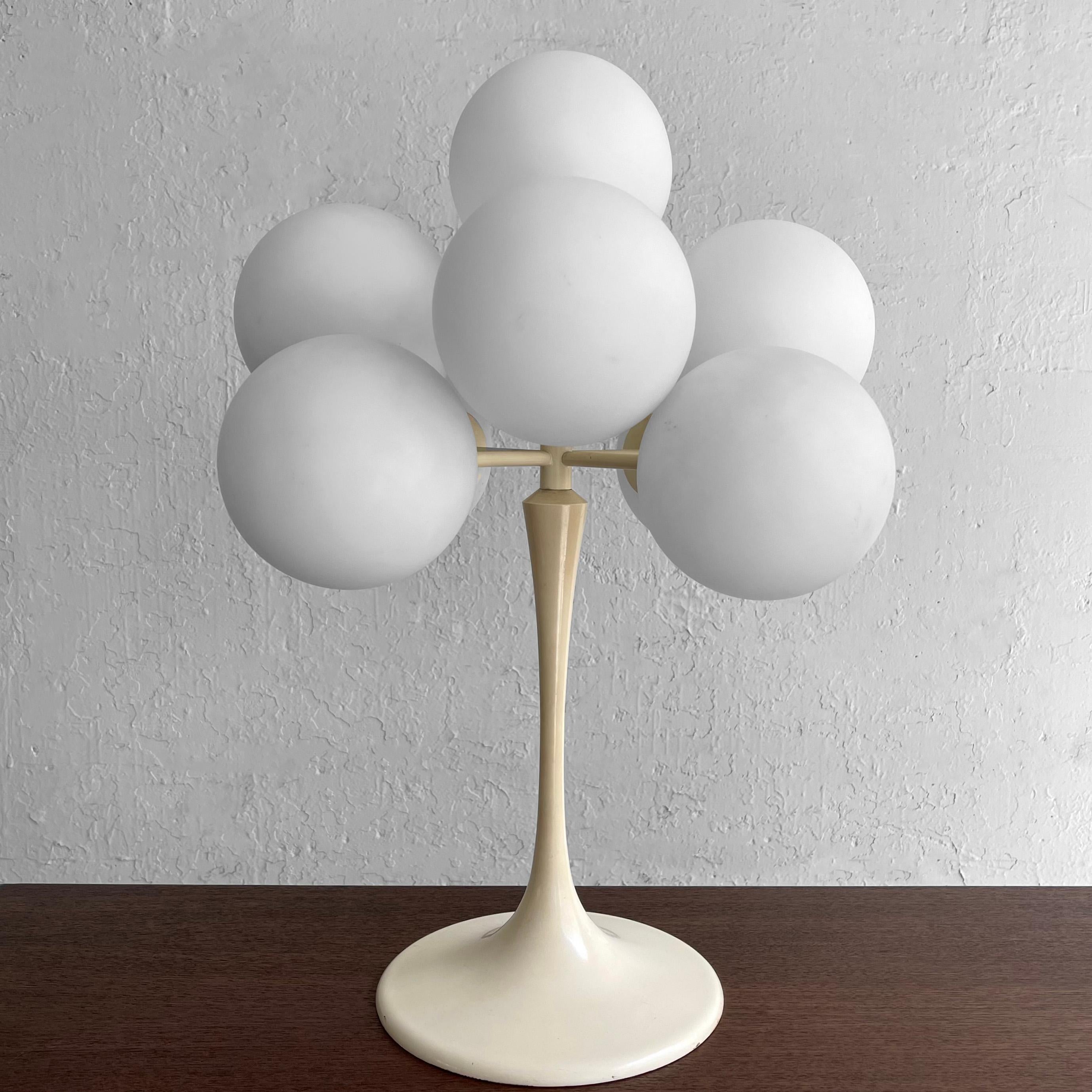 Scandinavian Modern Multi Globe Table Lamp By E.R. Nele For Temde Leuchten, Switzerland