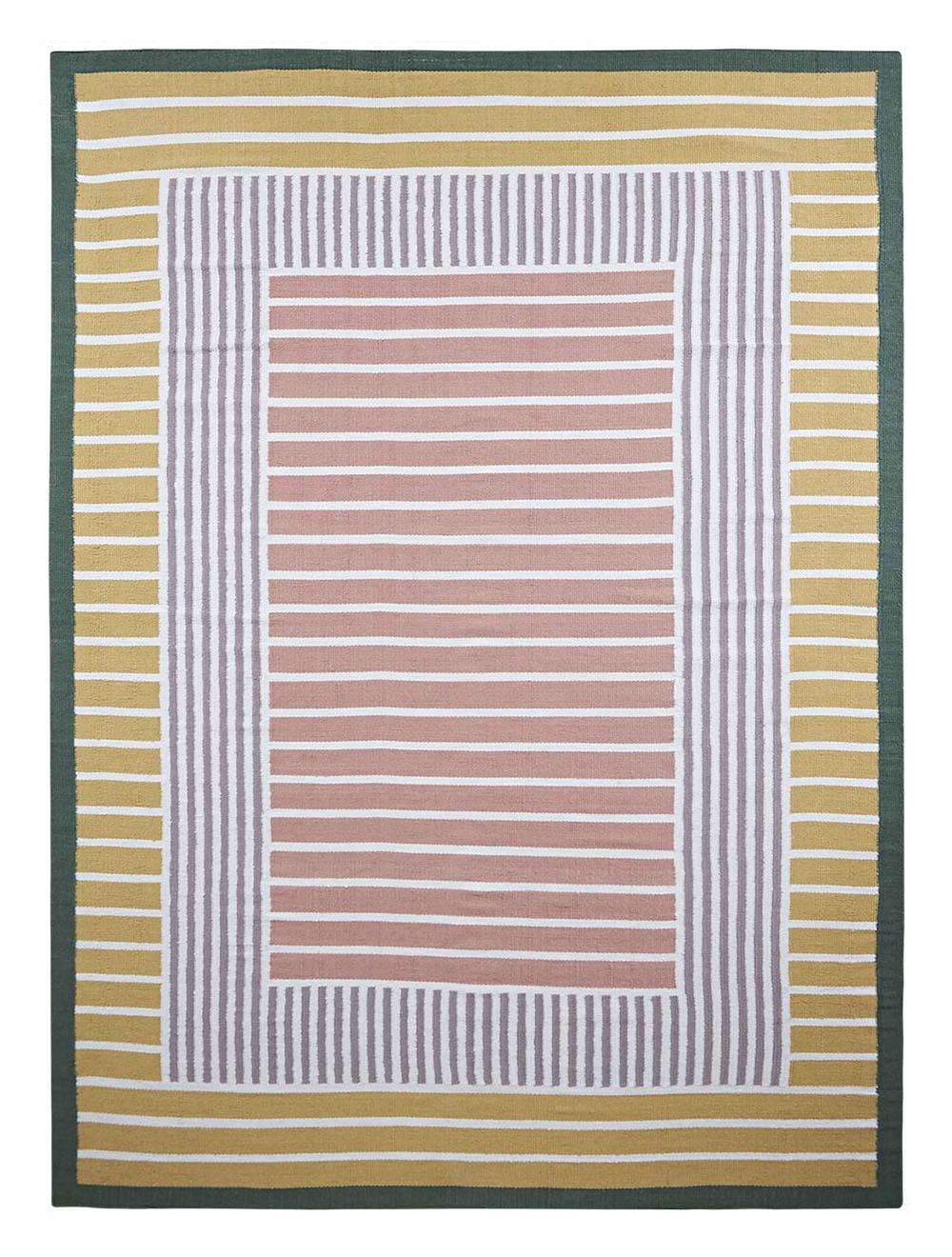 Multi Hemp Carpet by Massimo Copenhagen
Designed by Tanja Kirst
Handwoven
Materials: 100% Hemp yarn.
Dimensions: W 250 x H 350 cm.
Available colors: Multi, Red/Yellow, Nougat Rose, and Grey
Other dimensions are available: 200x300 cm.

The
