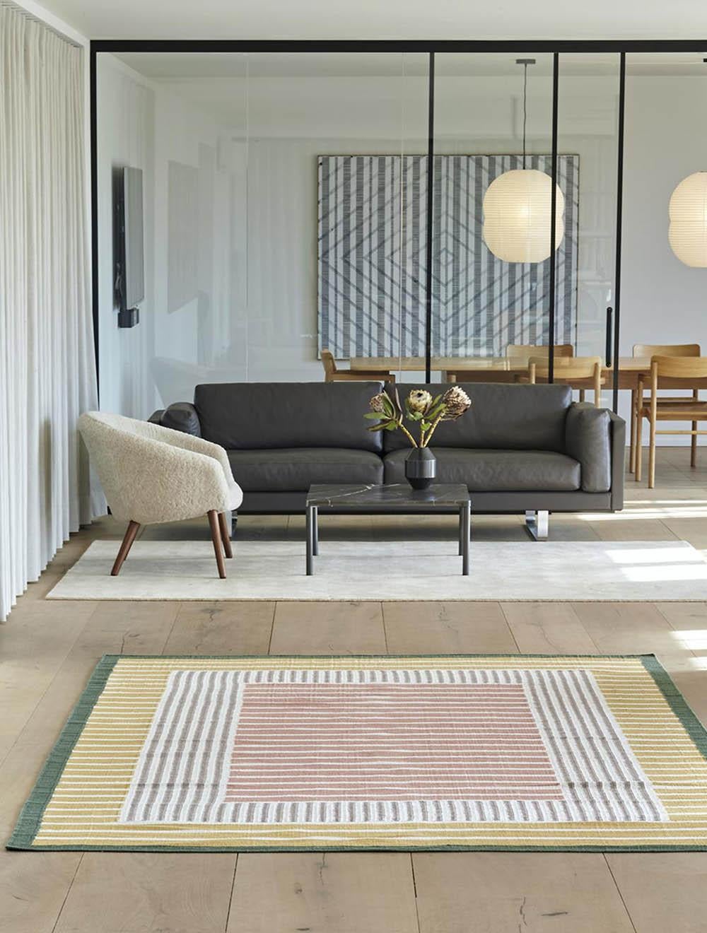 Danish Multi Hemp Carpet by Massimo Copenhagen For Sale