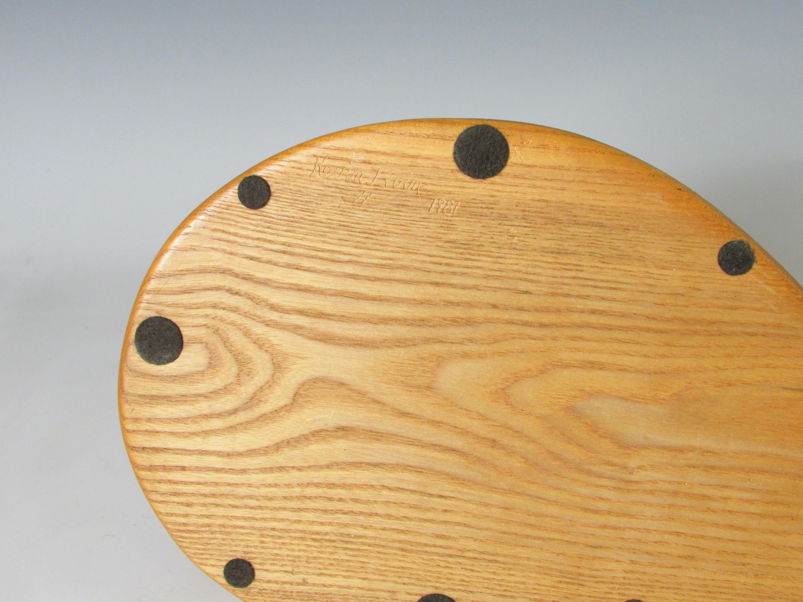 Multi Jointed Organic Form Rosewood and Ash Dresser Top Jewelry Trinket Box For Sale 5