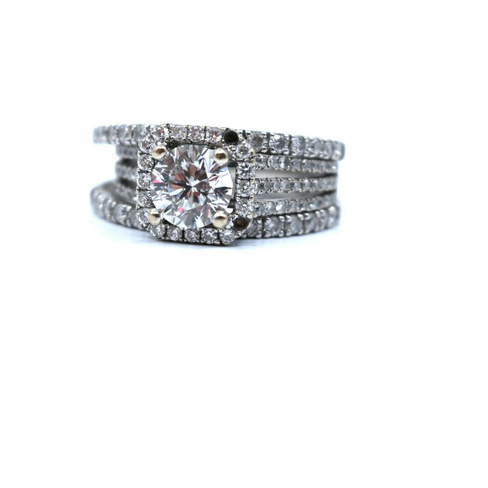 Brilliance Jewels, Miami
Questions? Call Us Anytime!
786,482,8100

Style: Engagement Ring

Metal Type: White Gold

Metal Purity: 18k

Stones: 1 Round Diamond Centerstone = approx. 0.99 ct

                  116 Round Diamond Accent stones = approx.