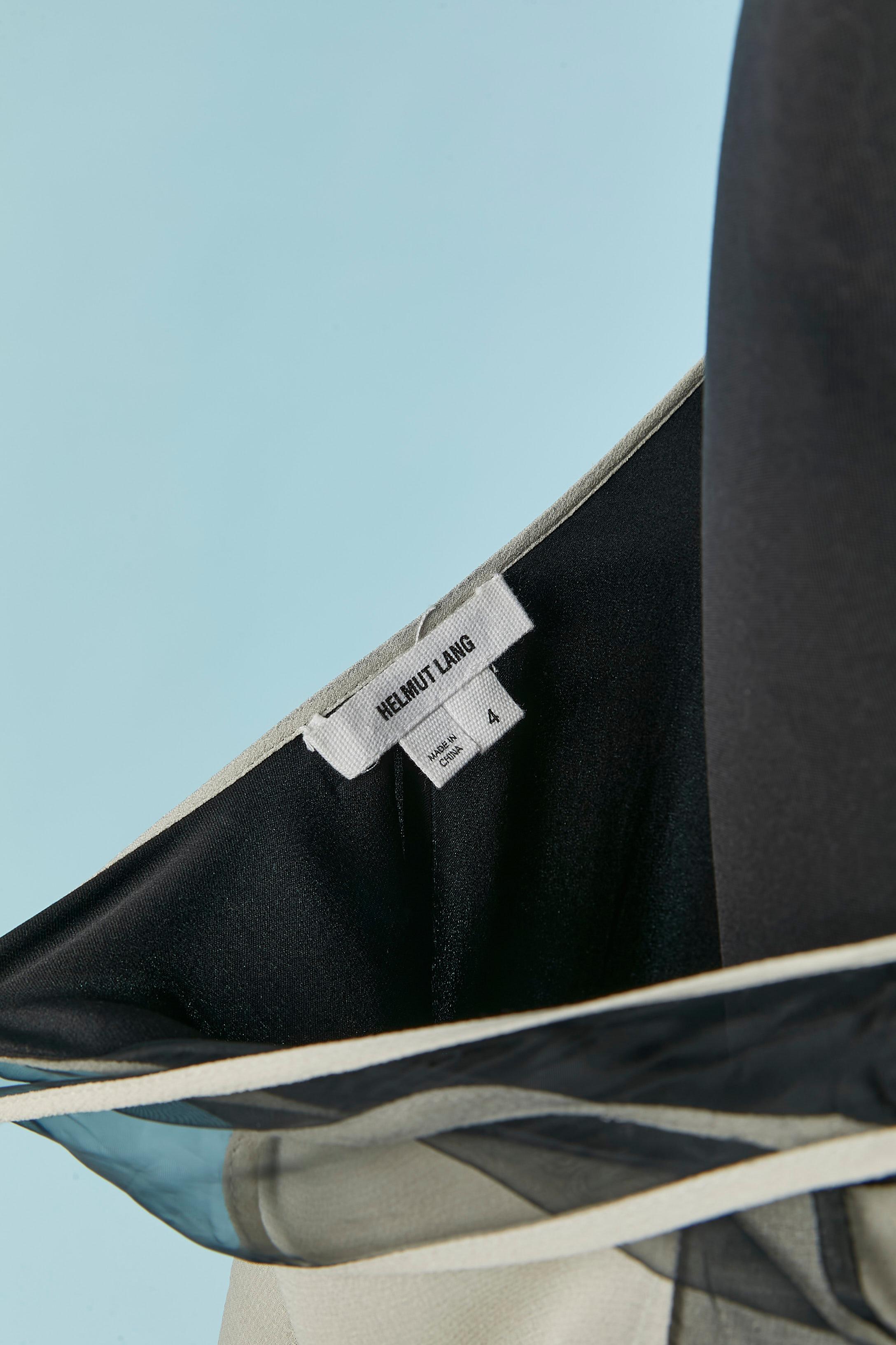 Robe multicolore sans manches HELMUT LANG en vente 2