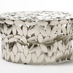 Multi Leaves Silvered Coffee Table