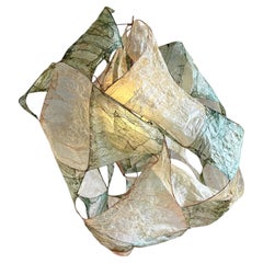 Multi Léonard Pendant Lamp in Bio Material with Natural Dyes by Thibault Philip