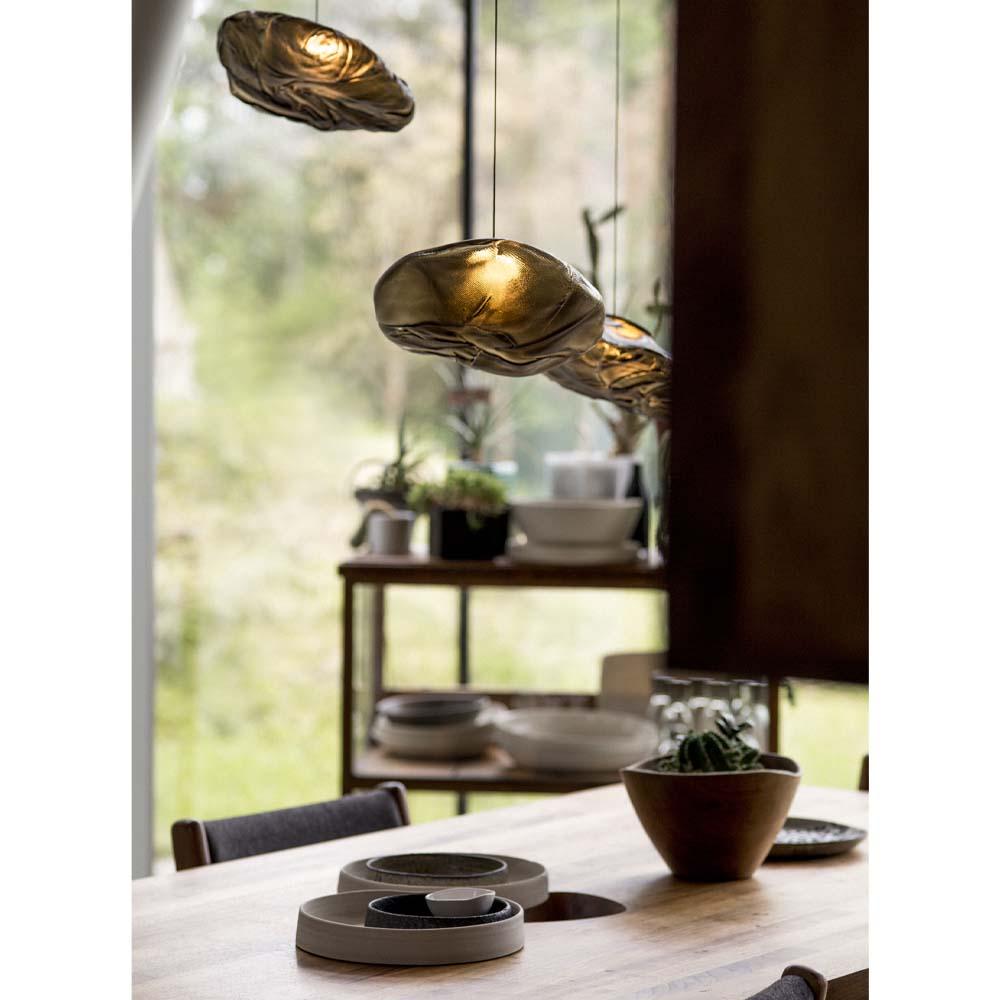 Multi-Light Suspension 73 Serie 11 Pendant Fixture Grey Glass For Sale 5