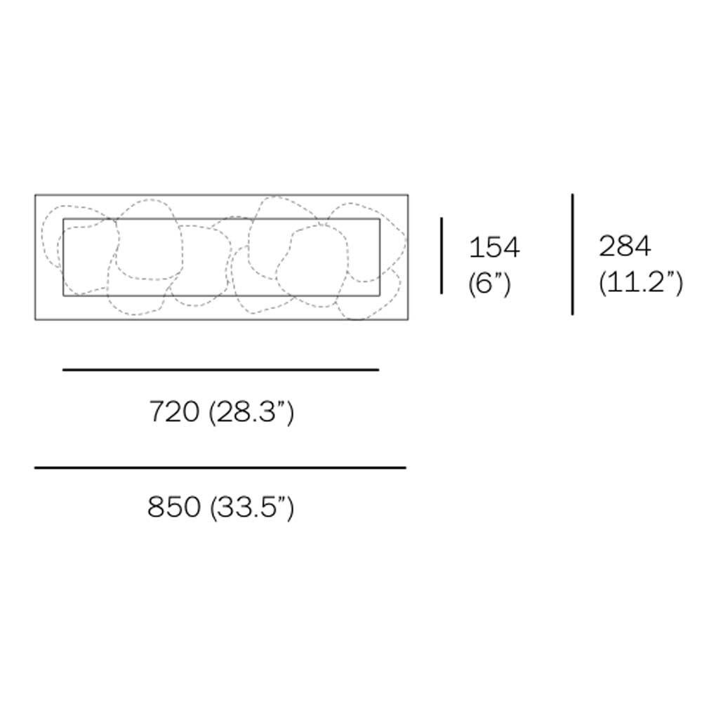 Contemporary Multi-light suspension 73v Serie 11 light fixture For Sale