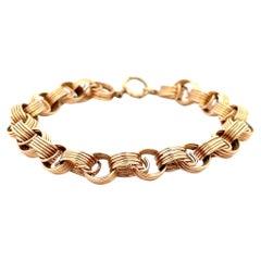 Bracelet à breloques multiples en or jaune 14K