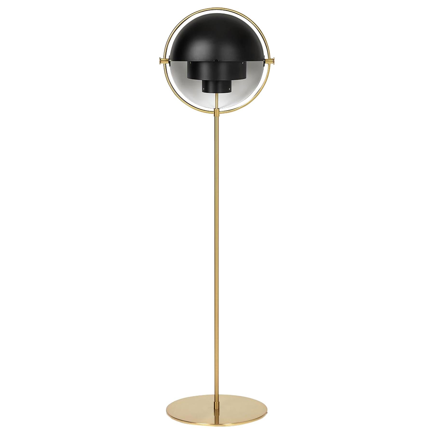 Lampada da terra Multi-Lite, nero