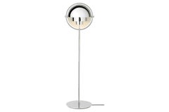 Multi-Lite Floor Lamp, Chrome