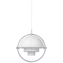 Colgante Multi-Lite, Cromo, Blanco