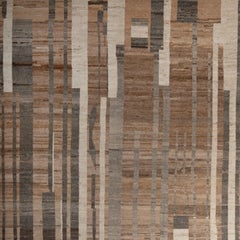 abc carpet Multi Modern Wool Rug - 9'1" x 11'11"