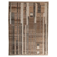 abc carpet Multi Modern Wool Rug - 9'1" x 11'11"