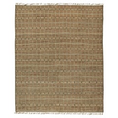 Mehrfarbiger marokkanischer abc-Teppich aus Wolle - 7'11" x 9'10"