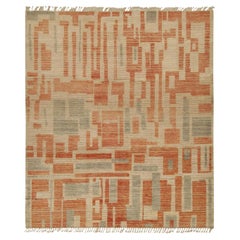 Mehrfarbiger marokkanischer abc-Teppich aus Wolle - 8'3" x 9'6"
