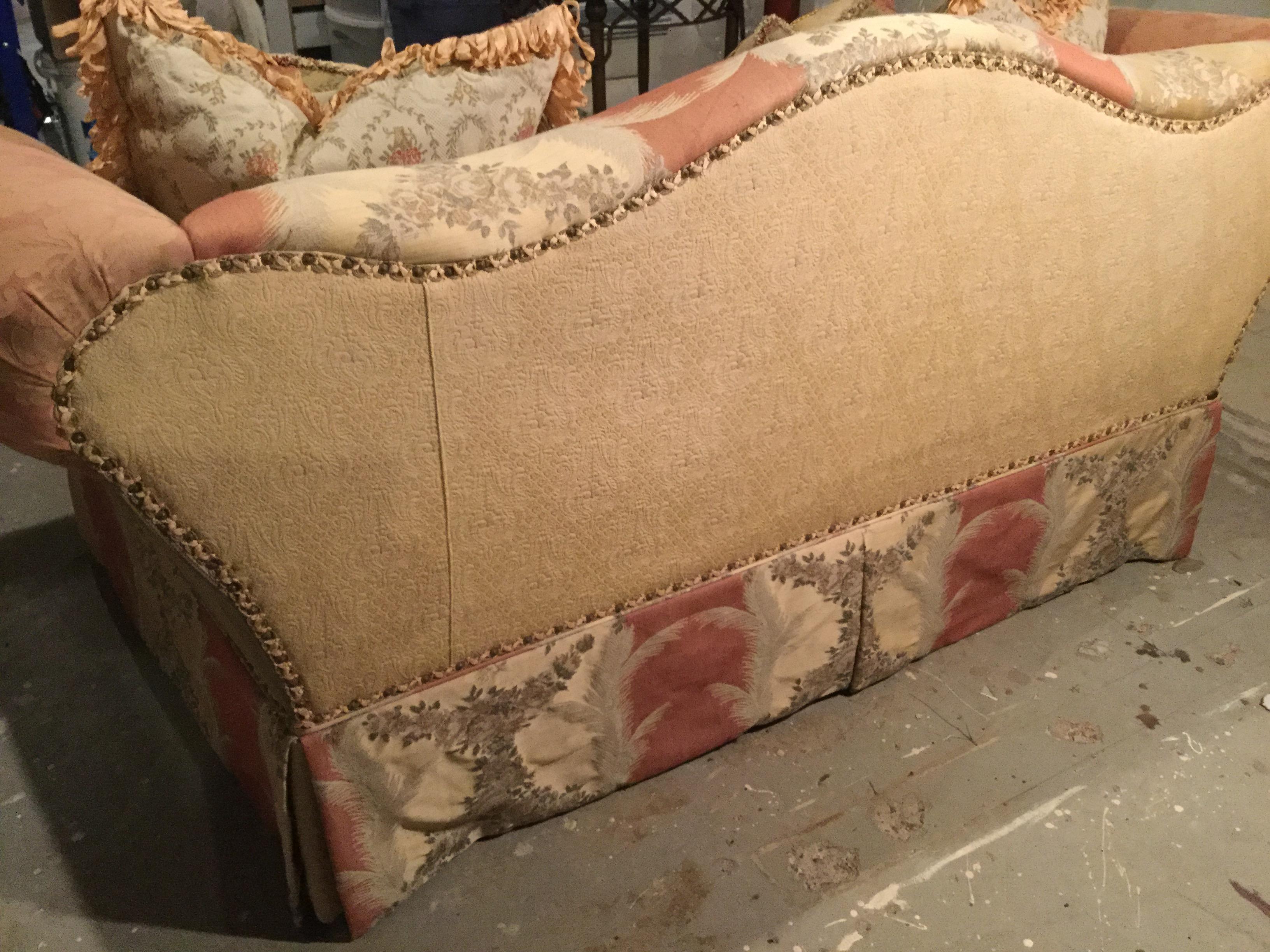 Cotton Multi-Pattern Comfy Down Sofa For Sale
