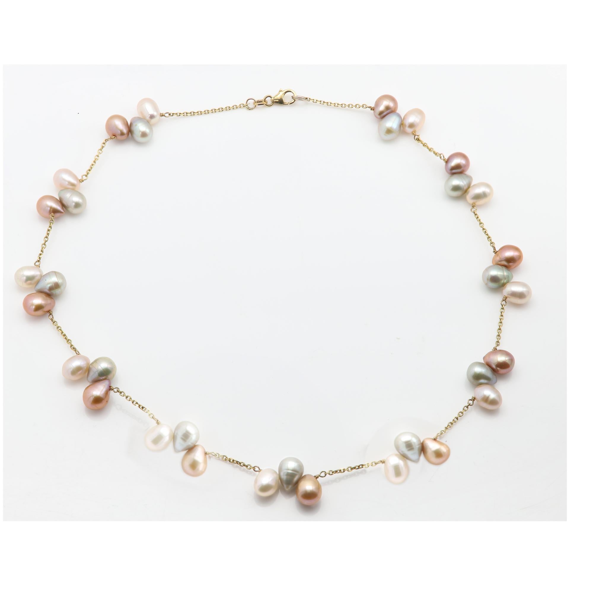 pearl necklace 14 inch