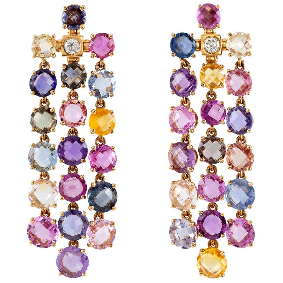 Bvlgari drop earrings Clearance