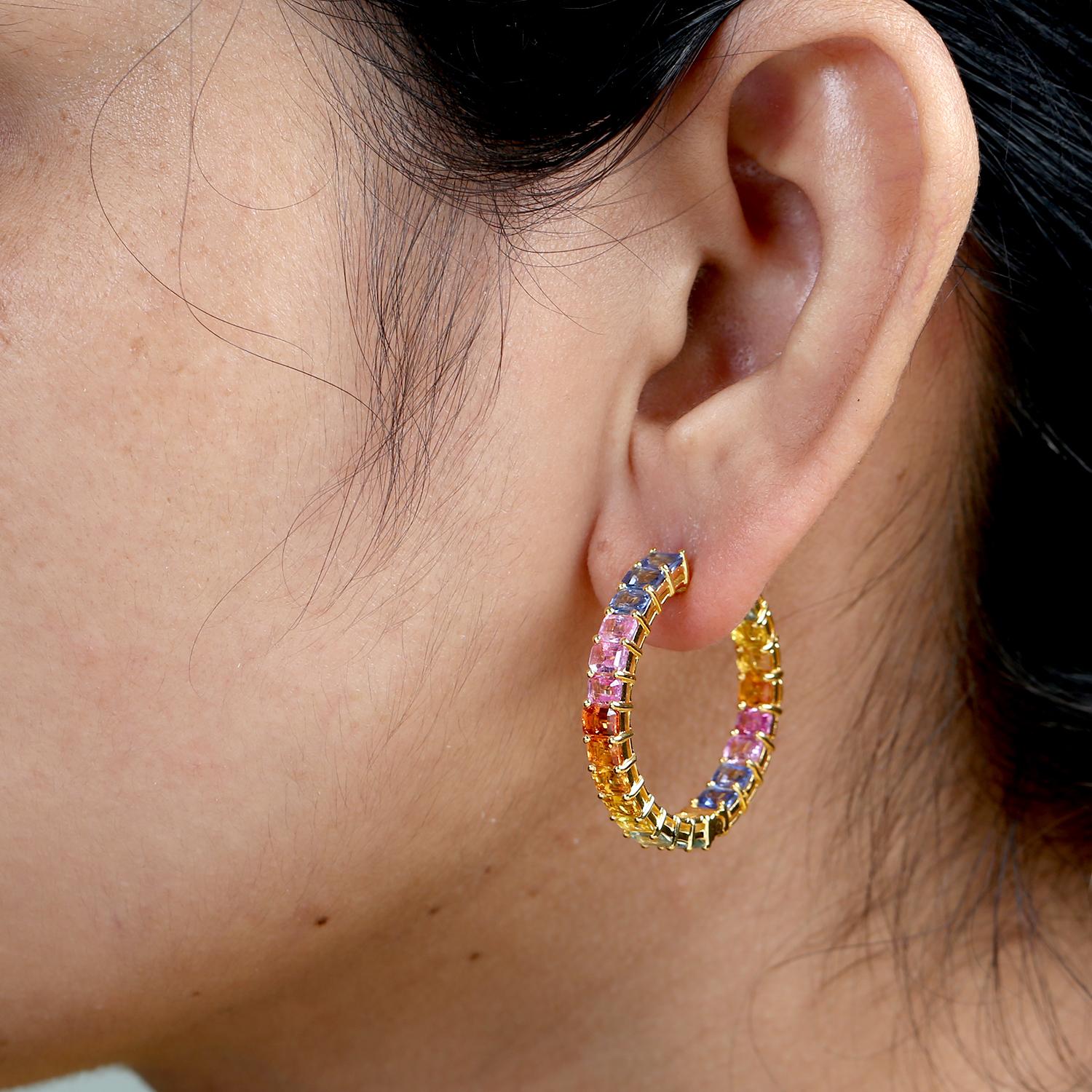 18kt:9.143,MULTI SAPPHIRE:11ct