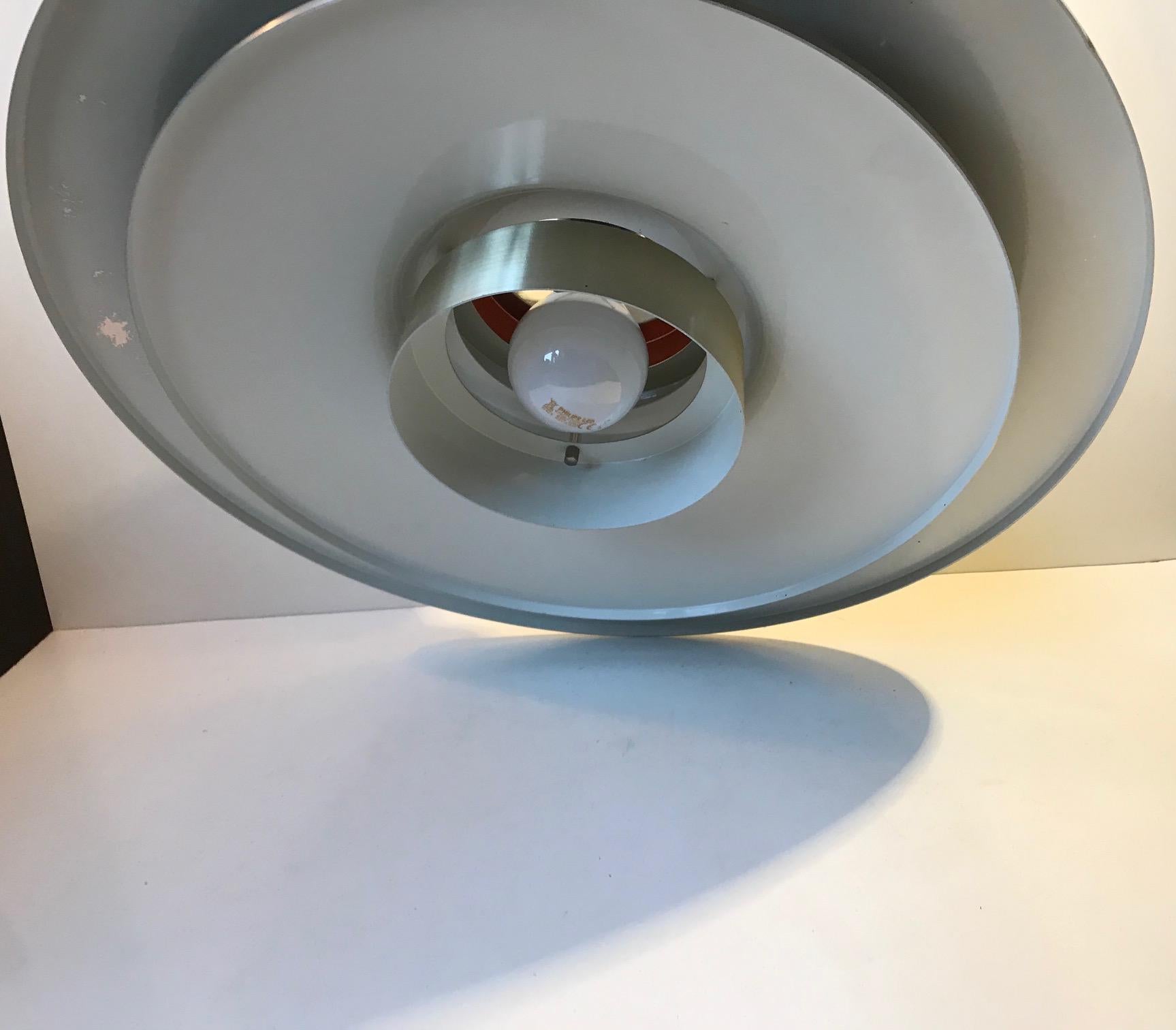 Swedish Multi Shaded Ceiling Light by Carl Thore for Granhaga, 1960s