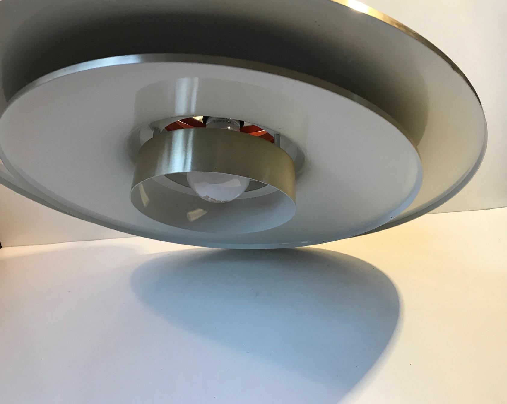 Multi Shaded Ceiling Light by Carl Thore for Granhaga, 1960s 2