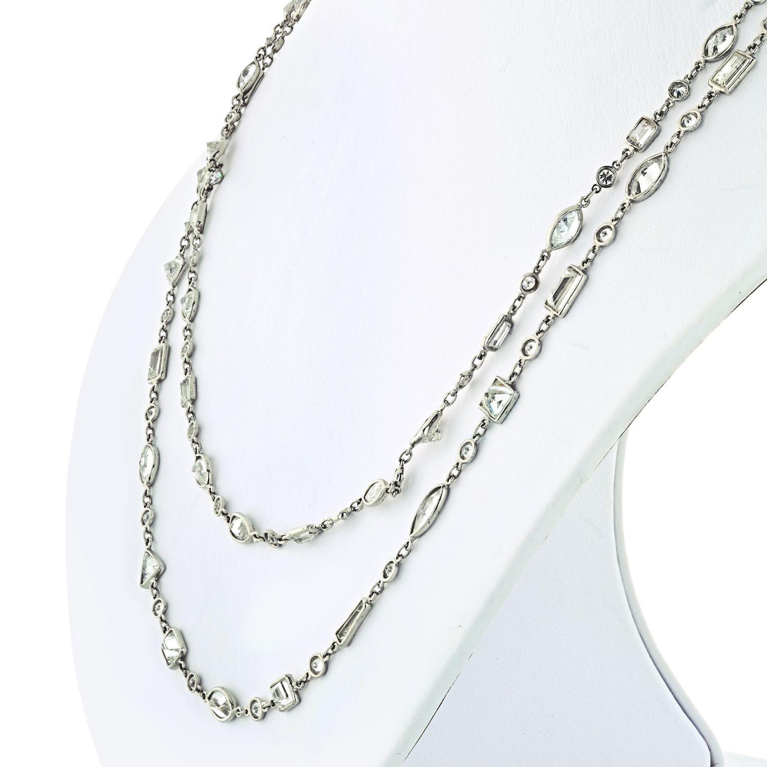 Stunning diamond by the yard chain is something any woman can use in her daily ensemble: over a white T or over a blouse, wearing little black dress, or just when in a flirty sweater diamond by the yard is your perfect accessory.

Best of all it is