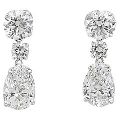 Maurice Fine Jewelry - Multi-förmige Diamant-Tropfen-Ohrringe